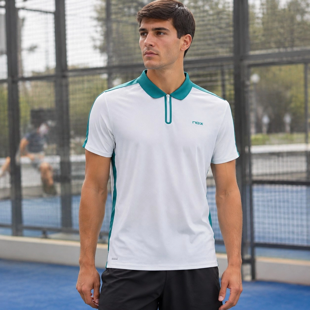Polo Nox pro White/Ivy Green — Shirts & tops