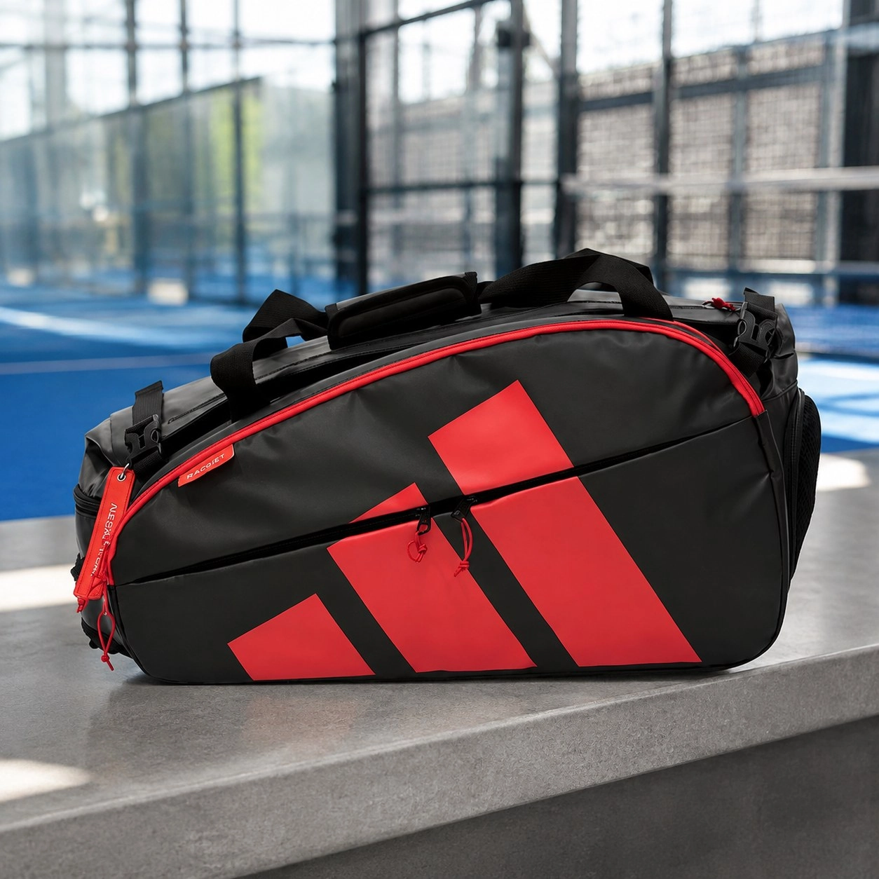 Racket Bag Adidas multigame Black/Red 2026