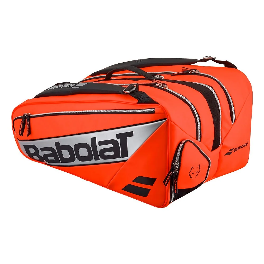 Racket Bag Babolat RH PRO Fluorescent Orange juan Lebron — photo 3