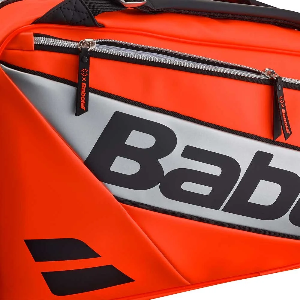 Racket Bag Babolat RH PRO Fluorescent Orange juan Lebron — photo 4