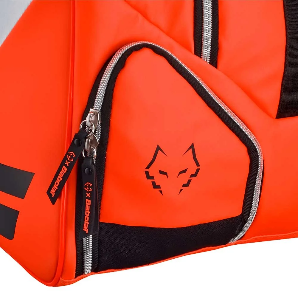 Racket Bag Babolat RH PRO Fluorescent Orange juan Lebron — photo 5
