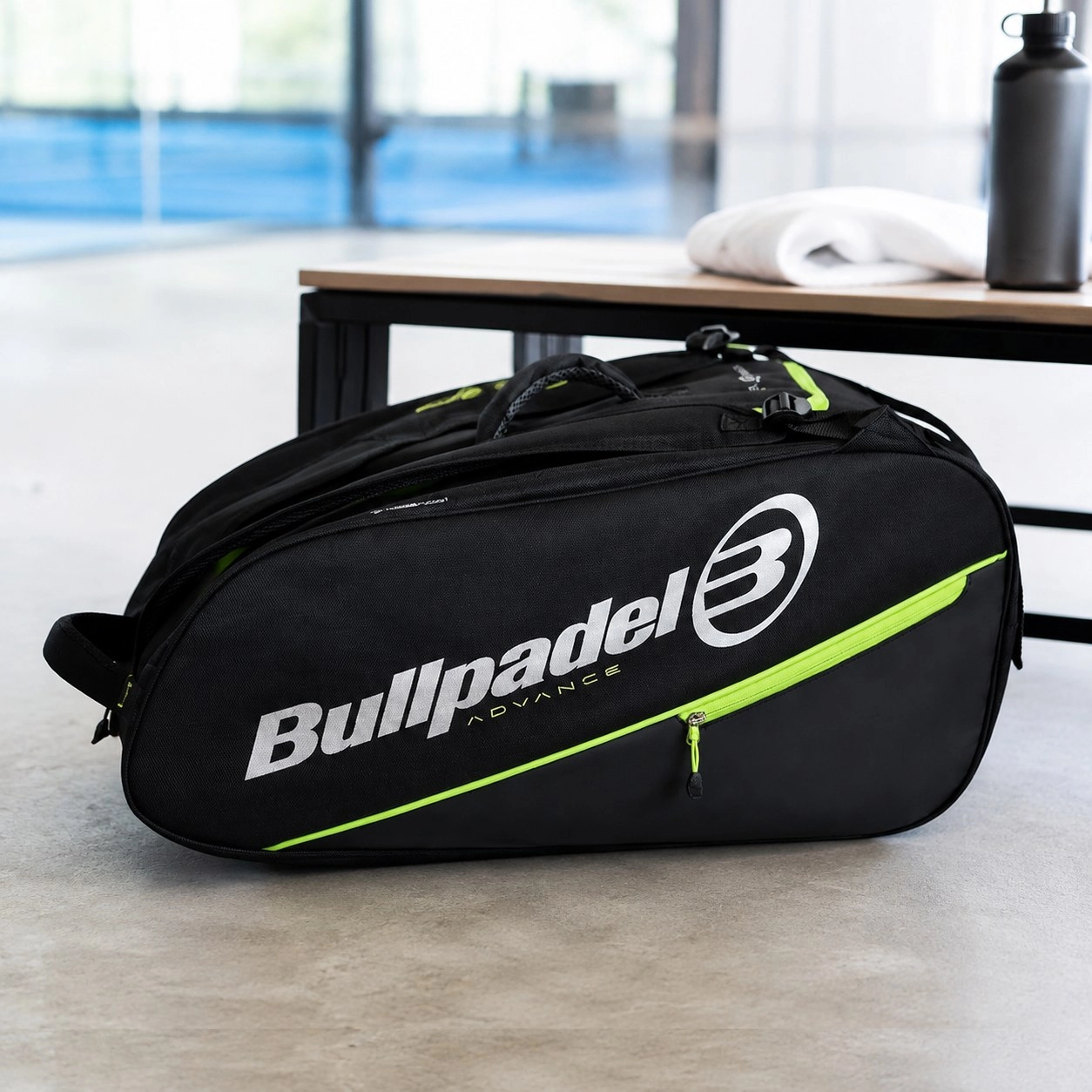 Racket Bag Bullpadel BPP26014 Advance Black/Yellow