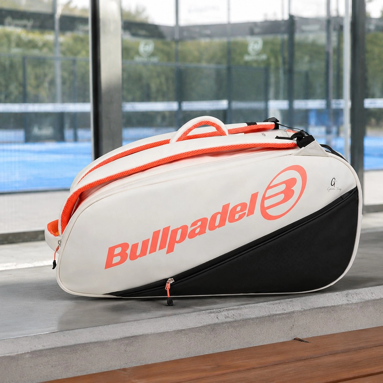 Racket Bag Bullpadel elite BPP26019 White