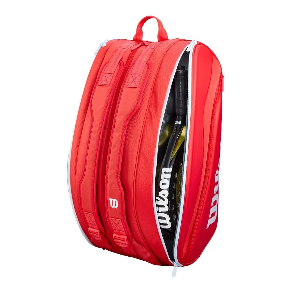 Racket Bag Wilson Super Tour Red — photo 3