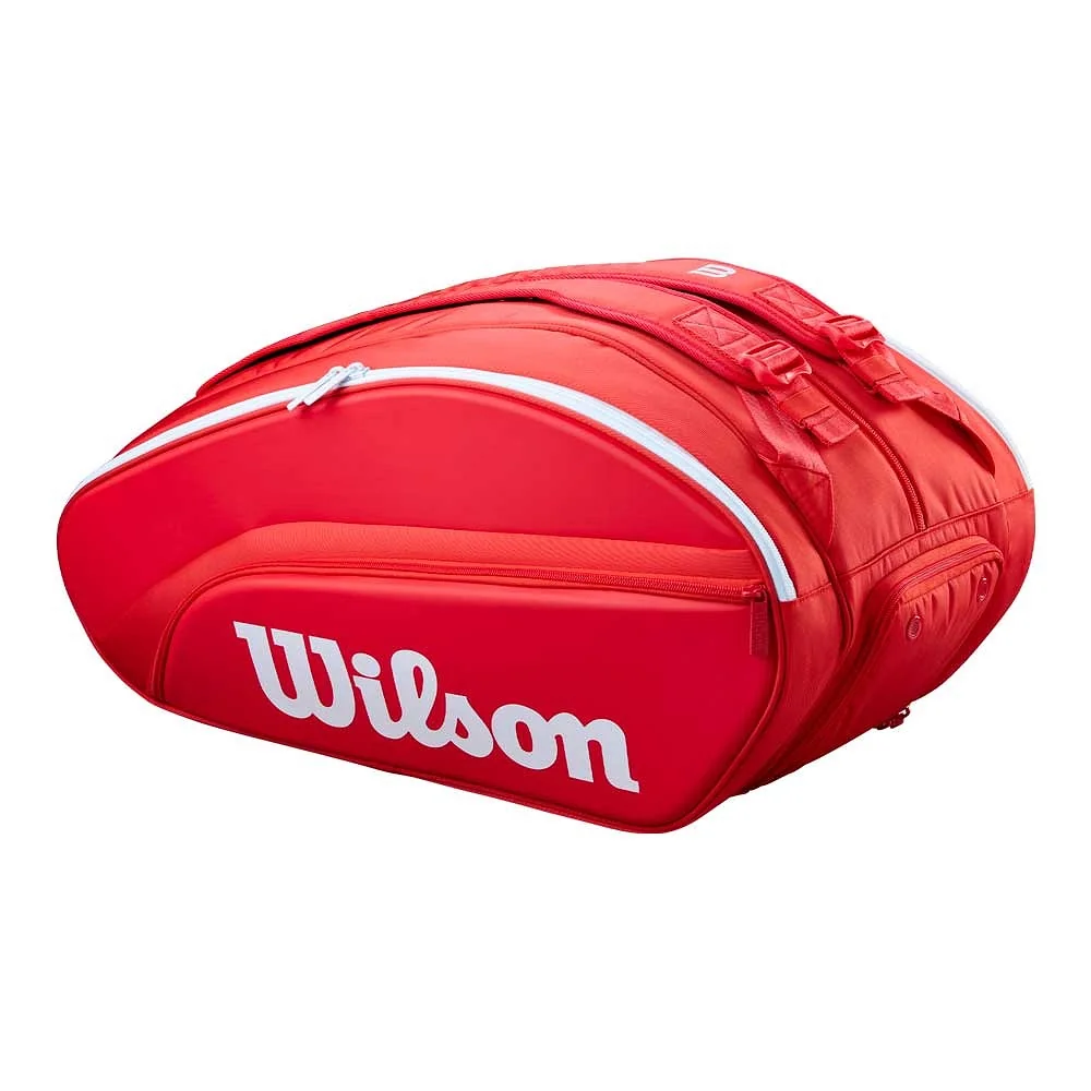 Racket Bag Wilson Super Tour Red — photo 4