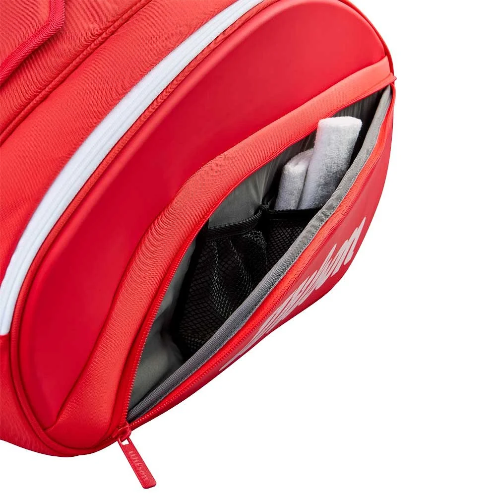 Racket Bag Wilson Super Tour Red — photo 6