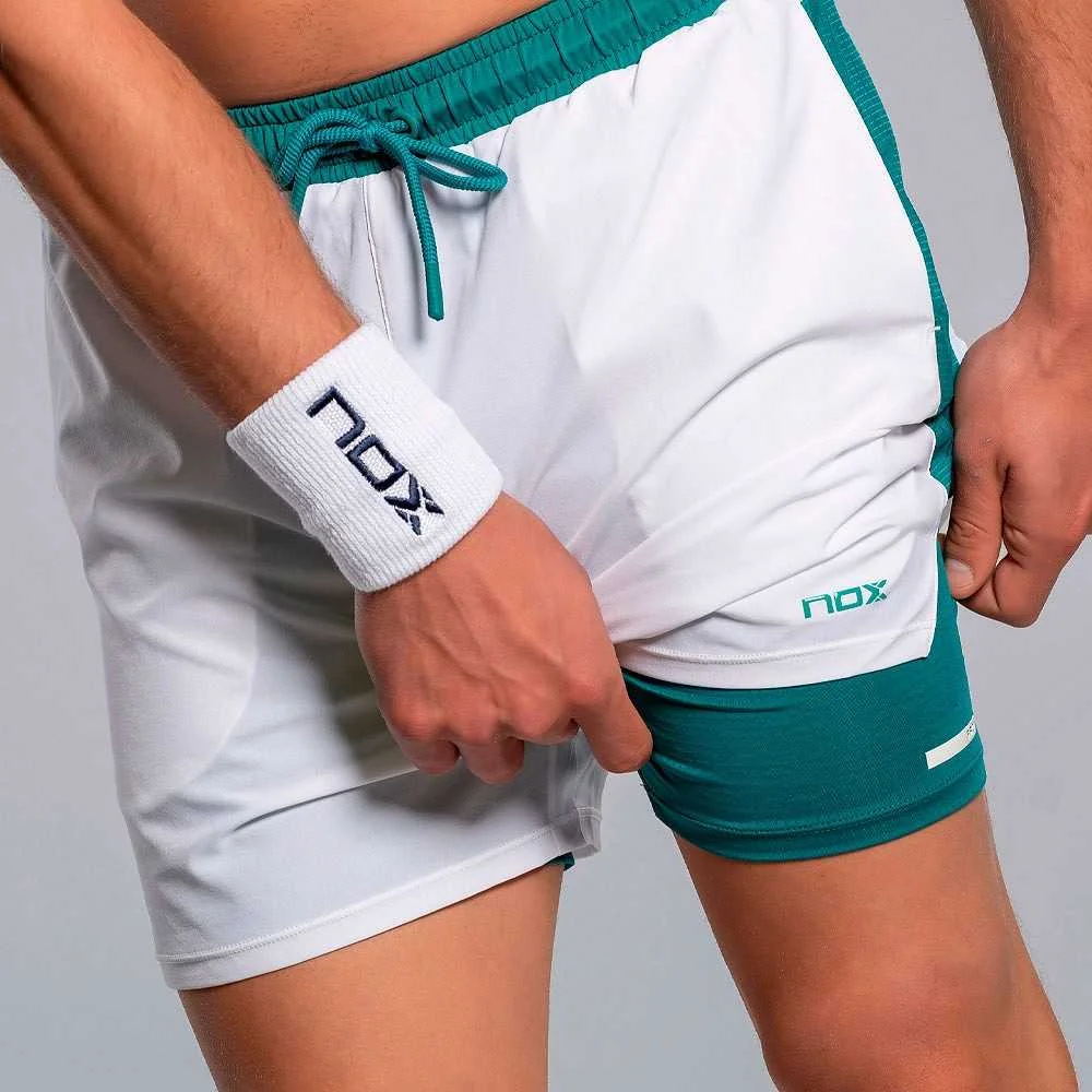 Short Nox pro White/Ivy Green — photo 3