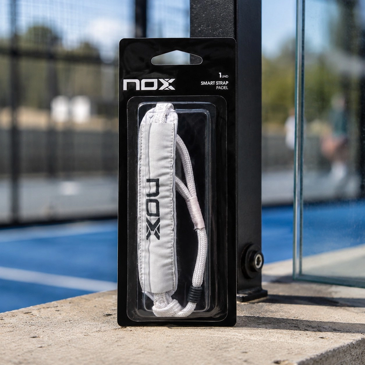 Smartstrap Nox Silver/Black Cord — Wristbands
