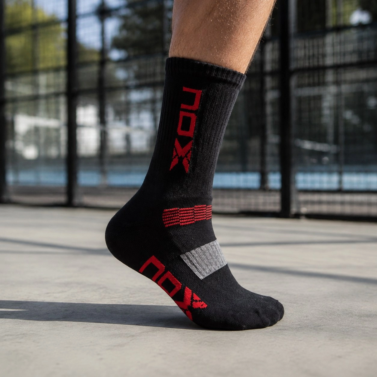 Socks Nox Black/Red