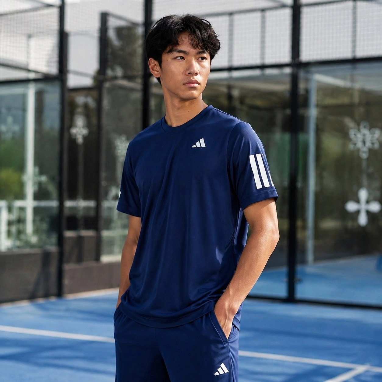 T-shirt Adidas club 3STR Dark blue 26 — Shirts & tops