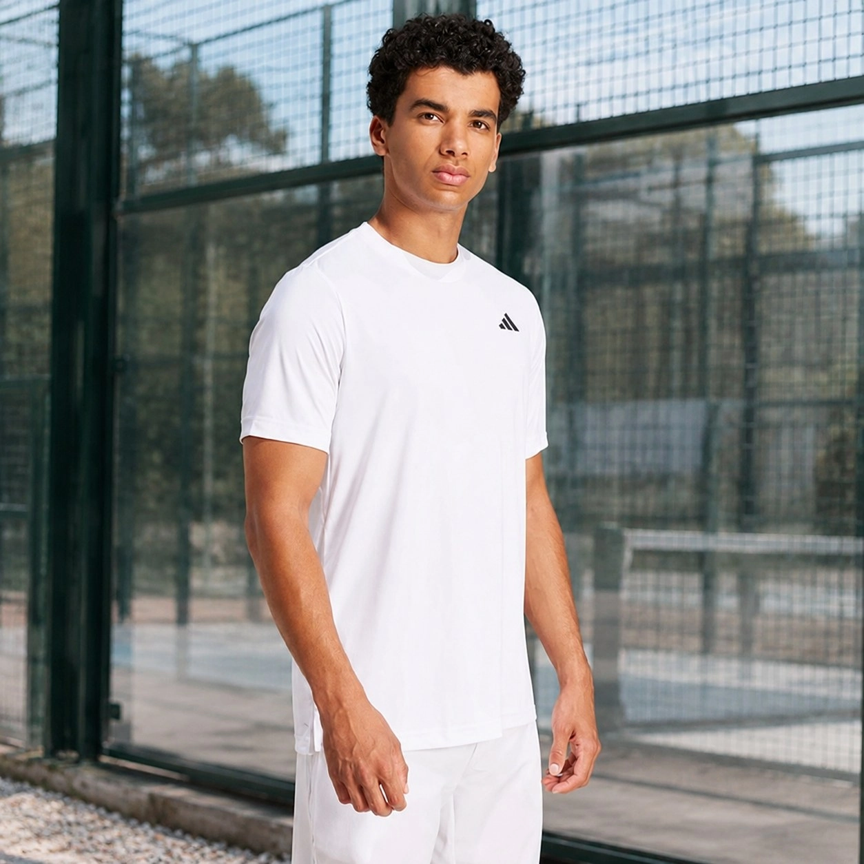 T-shirt Adidas club Blanca — Shirts & tops