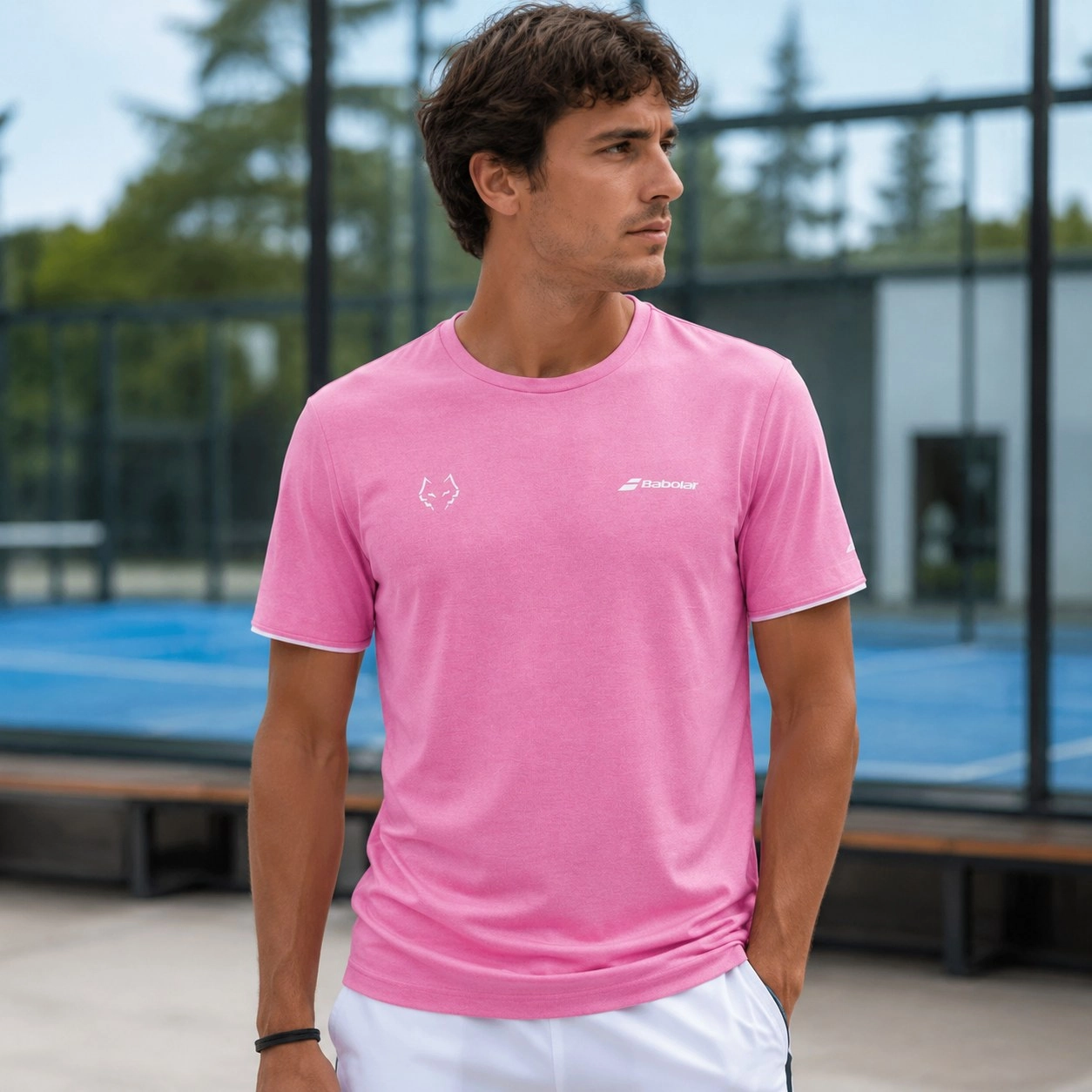 T-shirt Babolat Crew Lebron 25 — Shirts & tops