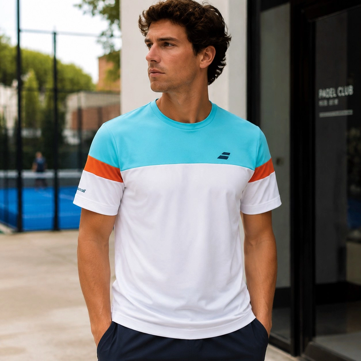 T-shirt Babolat Crew Neck Tee — Shirts & tops