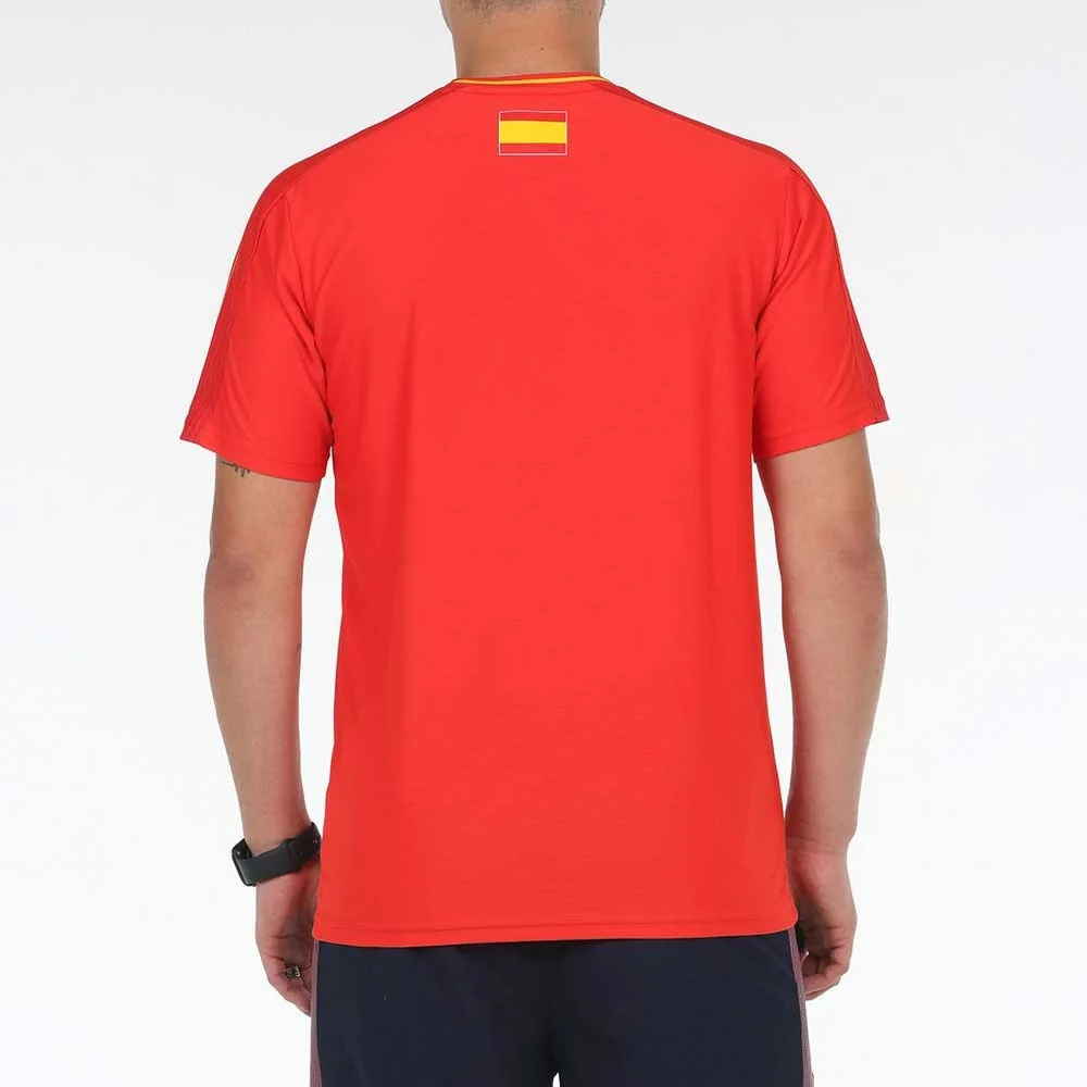 T-Shirt Bullpadel Exudo Spanish National Padel Team Red — Shirts & tops — photo 3