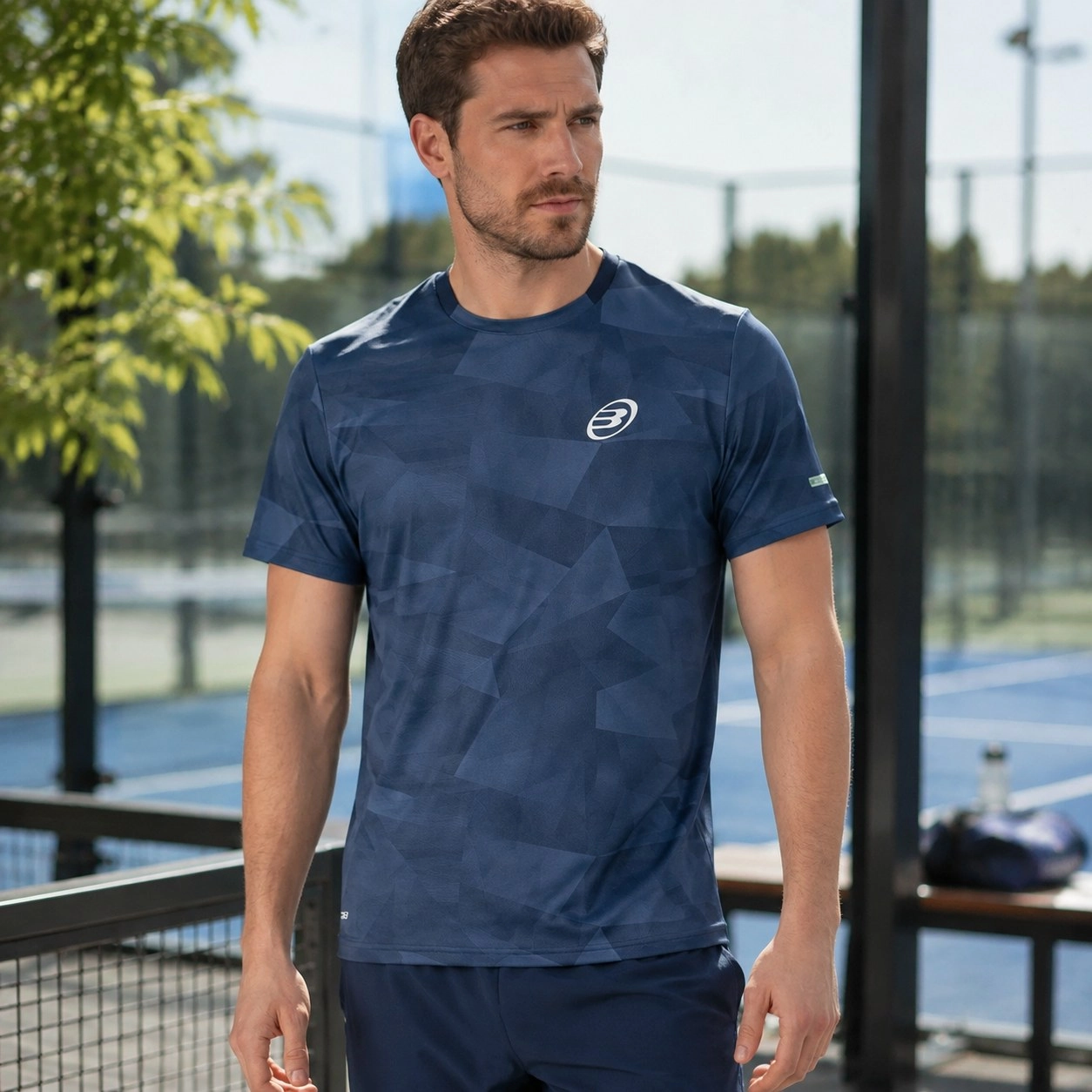T-shirt Bullpadel Manin Blue — Shirts & tops