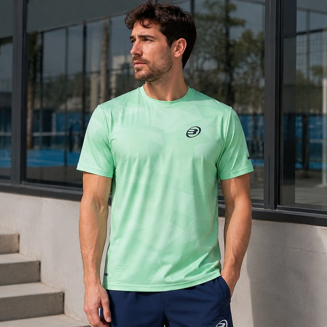 T-shirt Bullpadel Manin Green — Shirts & tops