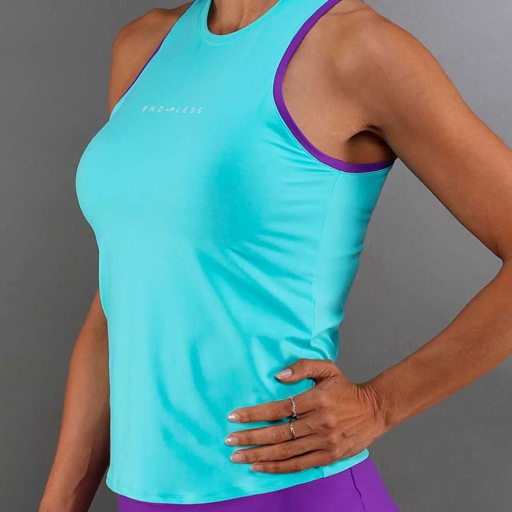 T-shirt Endless Essential Aqua Viola — Shirts & tops — photo 5
