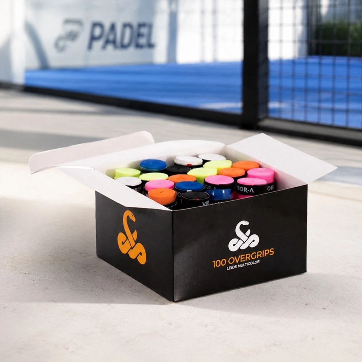 Vibor-a Viper Multicolor 100 Overgrips Cube