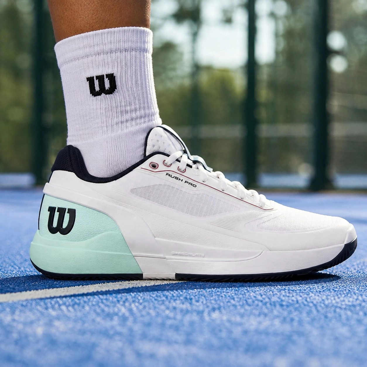 Wilson Rush pro 5 Clay White/Bay