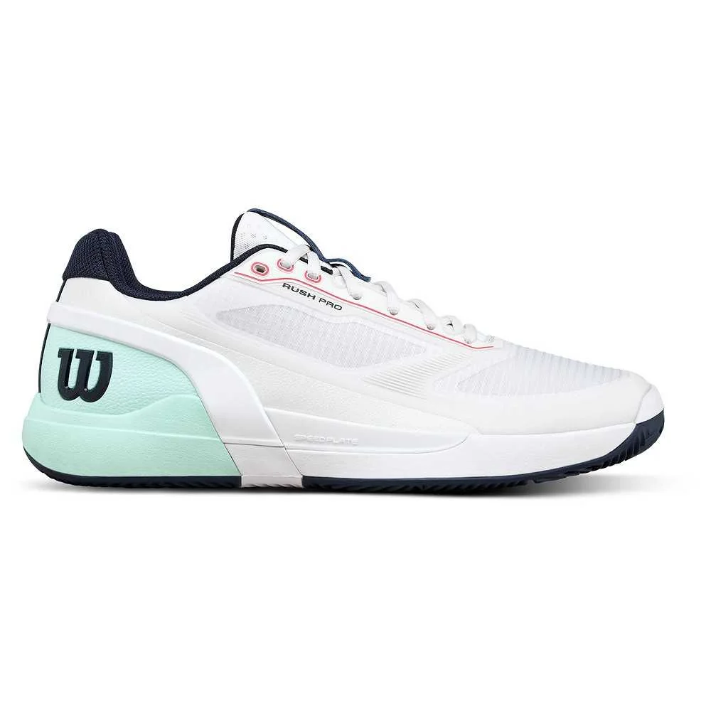 Wilson Rush pro 5 Clay White/Bay — photo 2