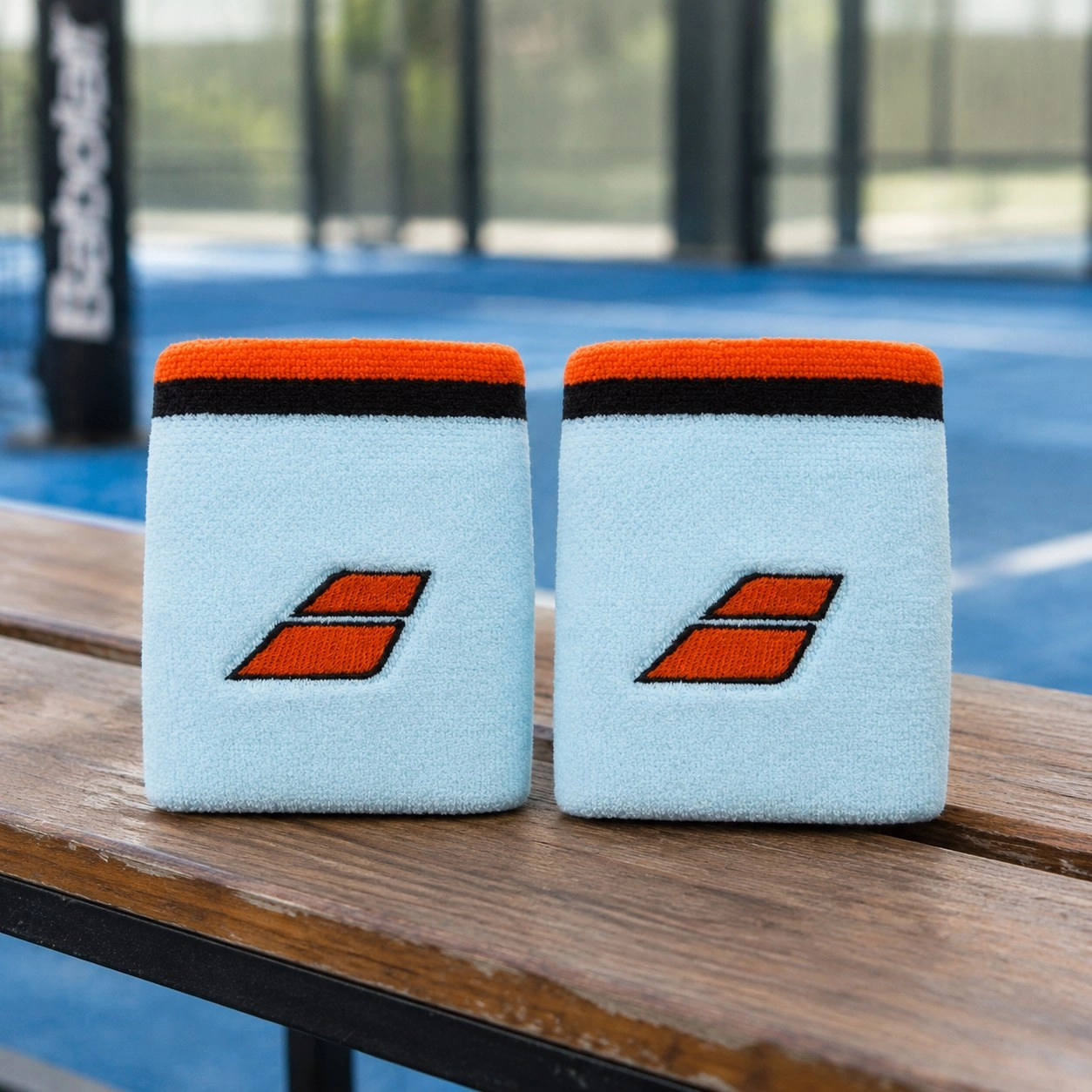 Wrist Babolat terry jumbo blue — Wristbands